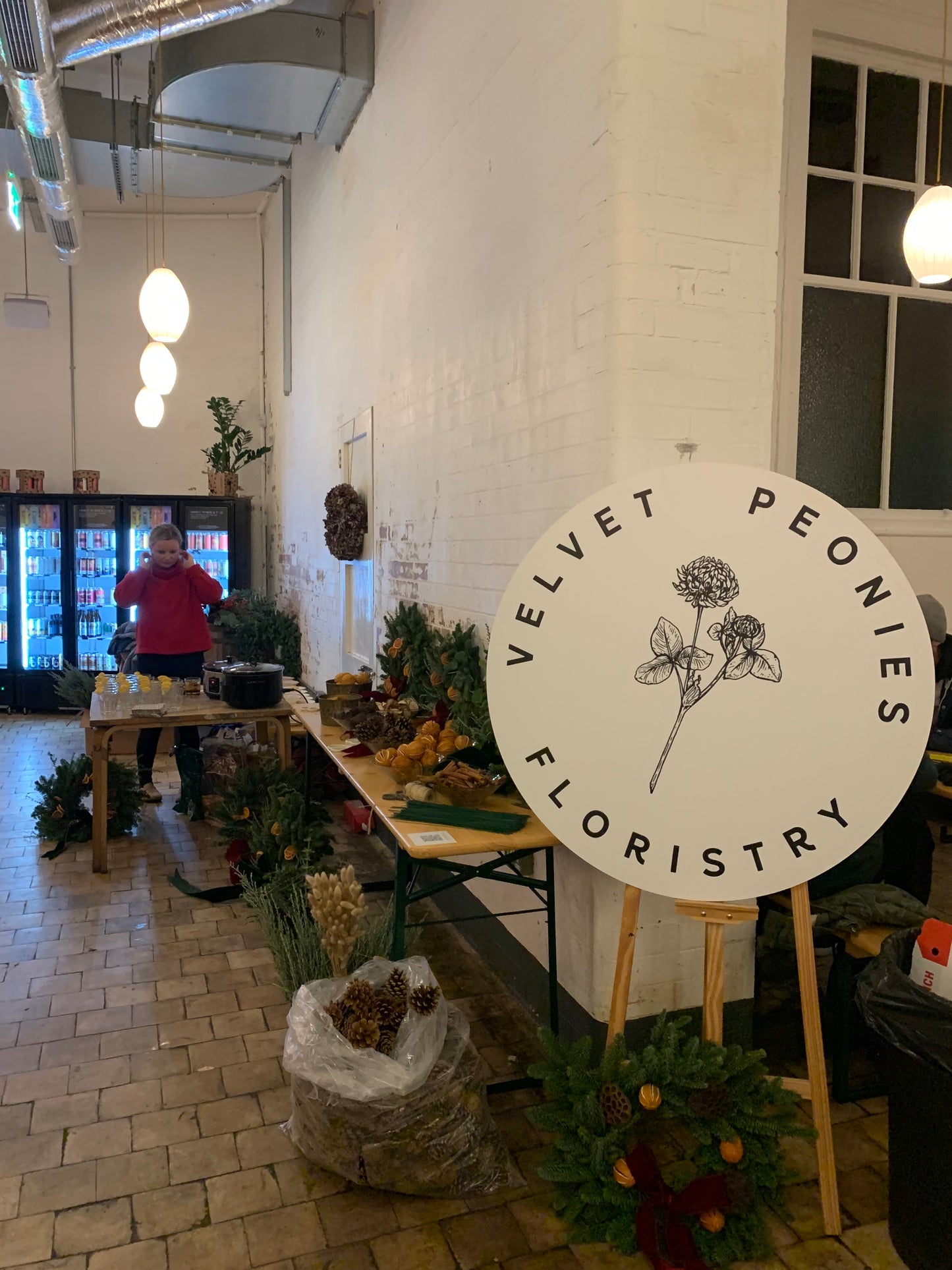 Velvetpeonies Wreath Workshops