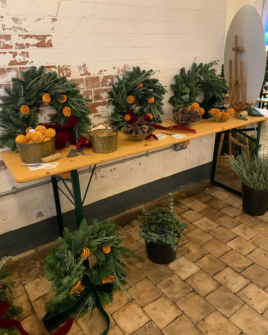 Velvetpeonies Wreath Workshops