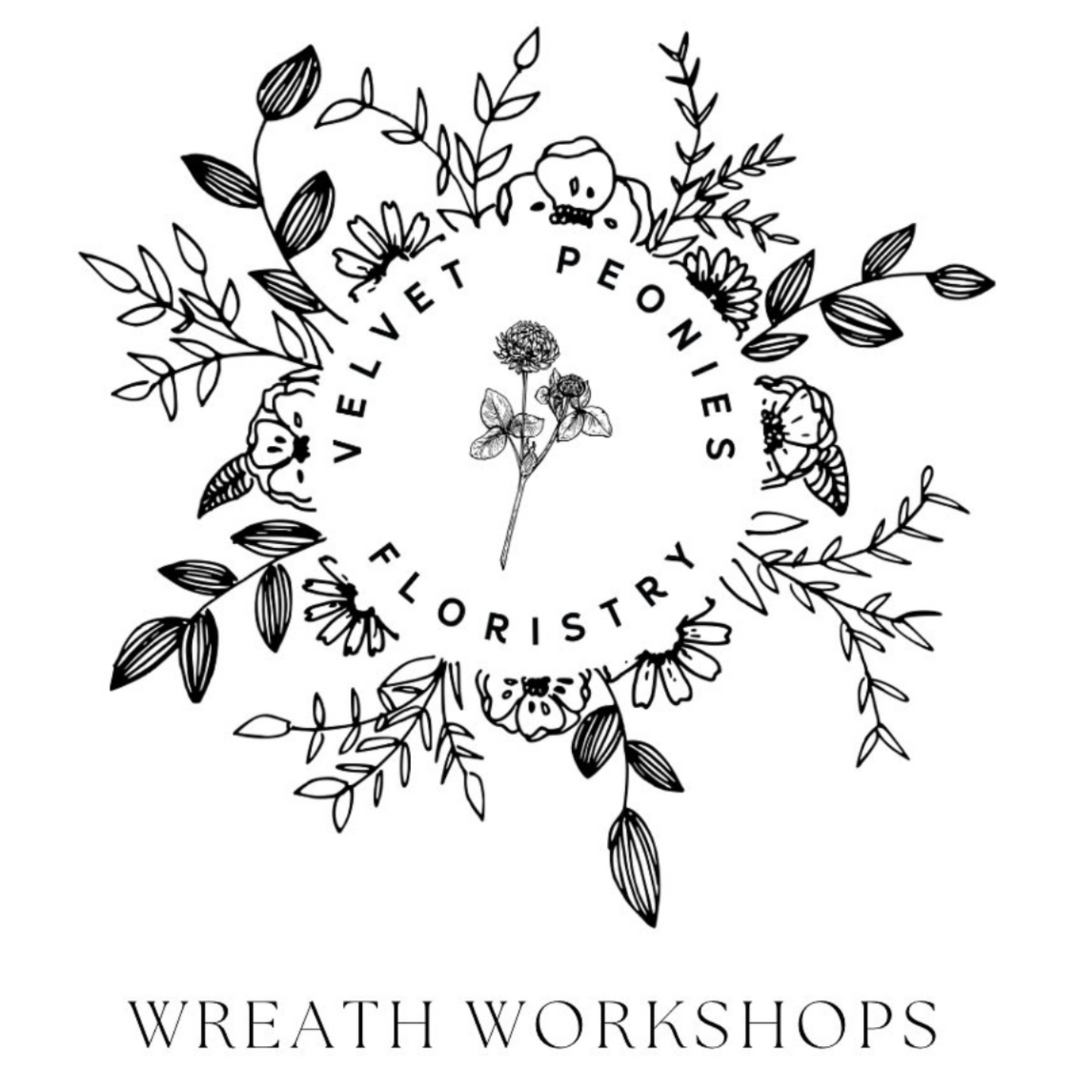Velvetpeonies Wreath Workshops