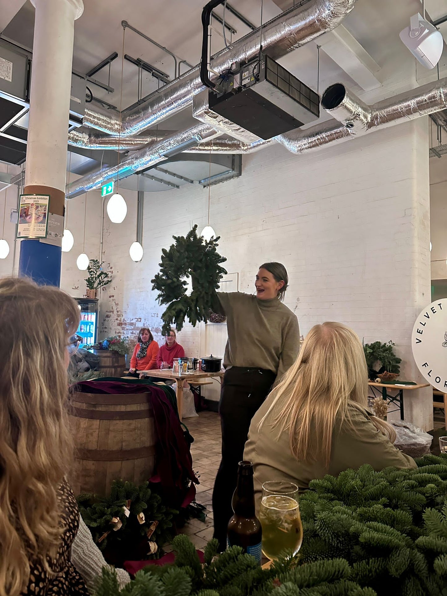 Velvetpeonies Wreath Workshops